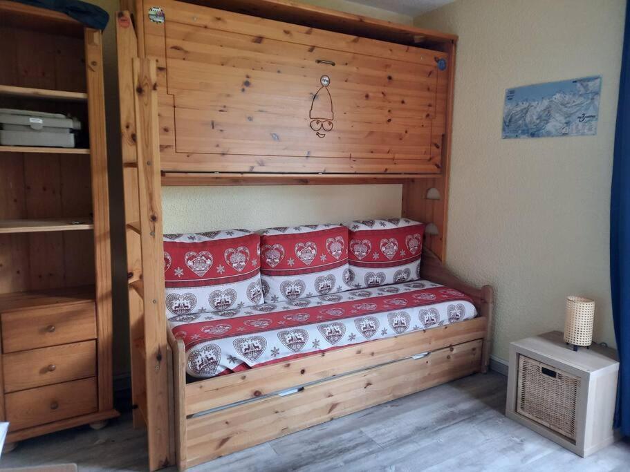 Appartement Carlines 1 Les Menuires سان-مارتن-دي-بيفيل المظهر الخارجي الصورة